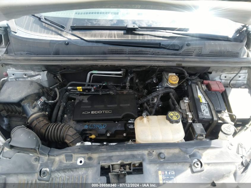 2019 Chevrolet Trax Ls VIN: 3GNCJKSB1KL192773 Lot: 39858340