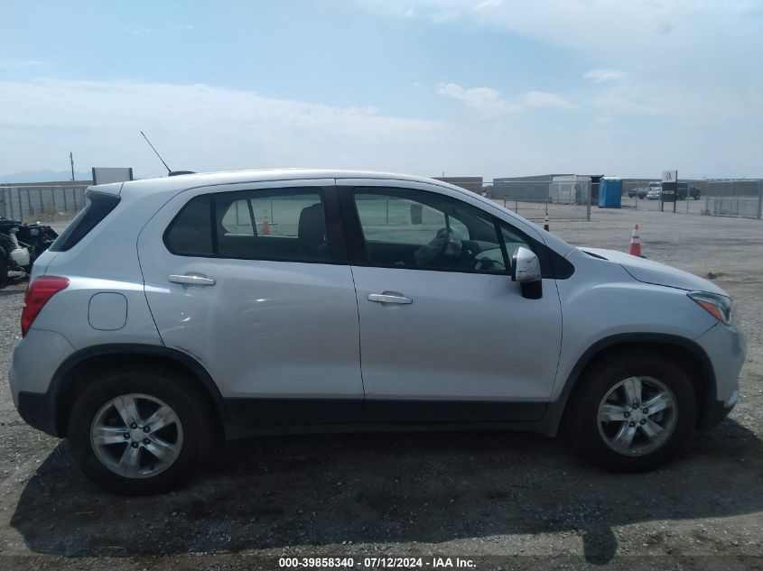 2019 Chevrolet Trax Ls VIN: 3GNCJKSB1KL192773 Lot: 39858340