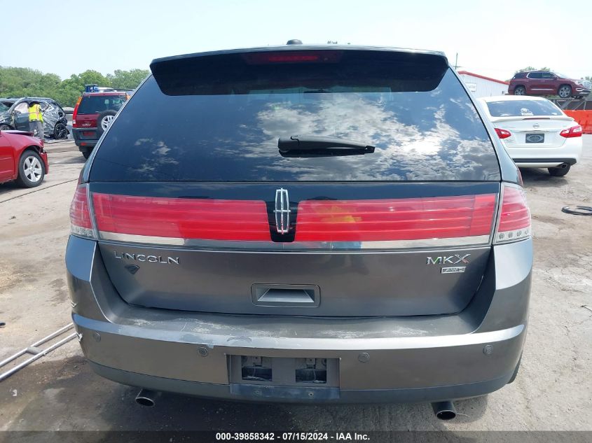 2010 Lincoln Mkx VIN: 2LMDJ8JC0ABJ23299 Lot: 39858342