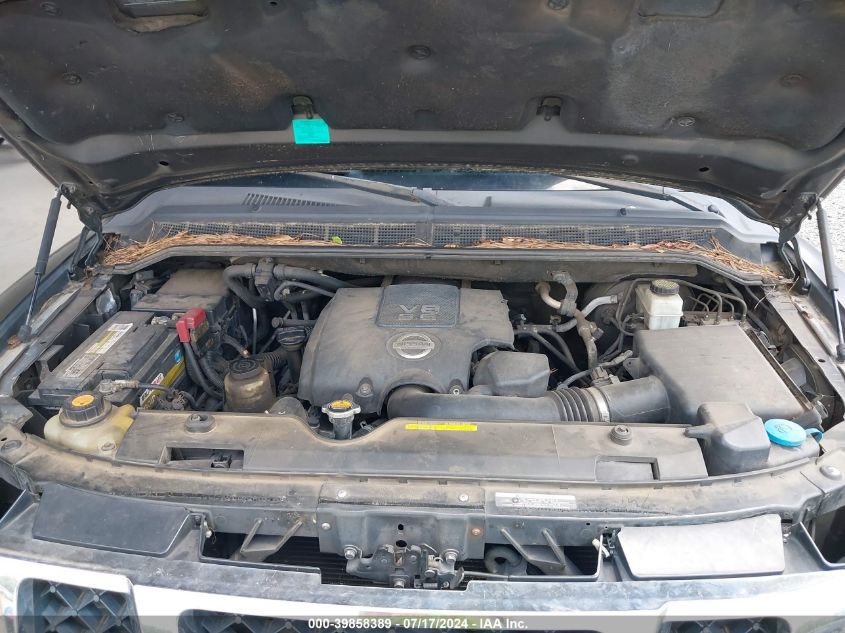 2010 Nissan Armada Titanium VIN: 5N1BA0ND4AN617743 Lot: 39858389