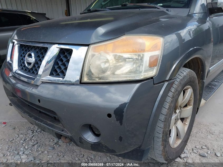 2010 Nissan Armada Titanium VIN: 5N1BA0ND4AN617743 Lot: 39858389