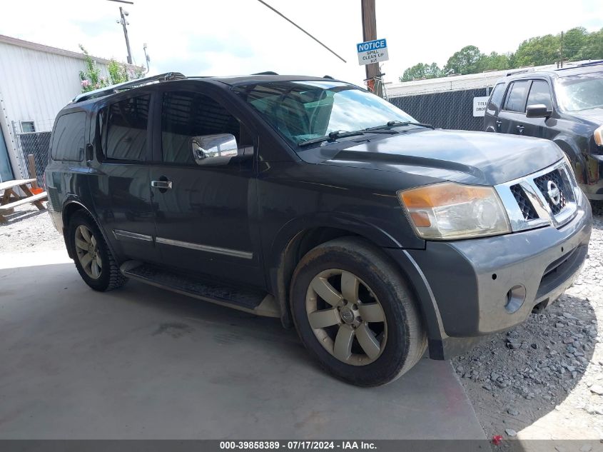 2010 Nissan Armada Titanium VIN: 5N1BA0ND4AN617743 Lot: 39858389