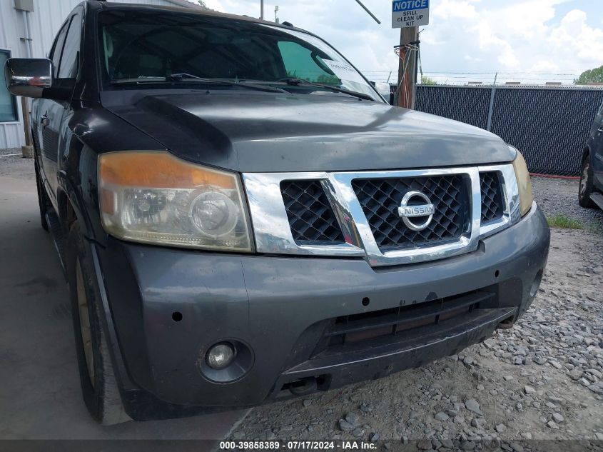 2010 Nissan Armada Titanium VIN: 5N1BA0ND4AN617743 Lot: 39858389