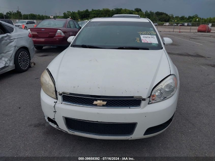 2016 Chevrolet Impala Limited Ltz VIN: 2G1WC5E31G1150272 Lot: 39858392