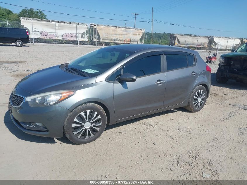 KNAFK5A87G5654638 | 2016 KIA FORTE