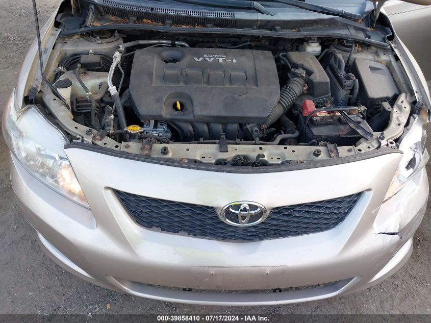 2010 Toyota Corolla Le VIN: 2T1BU4EE9AC251504 Lot: 39858410