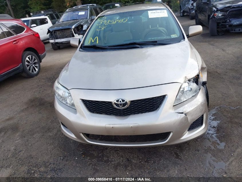 2010 Toyota Corolla Le VIN: 2T1BU4EE9AC251504 Lot: 39858410