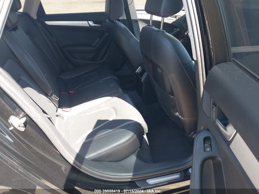 2012 Audi A4 2.0T Premium VIN: WAUBFAFL8CN012495 Lot: 39858419