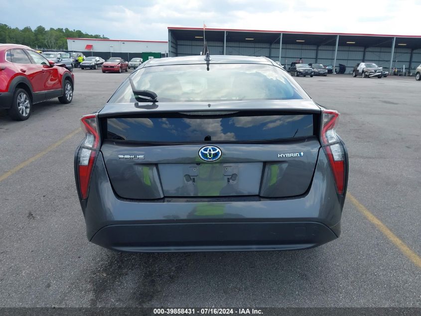 2016 Toyota Prius Two VIN: JTDKBRFU9G3003893 Lot: 39858431
