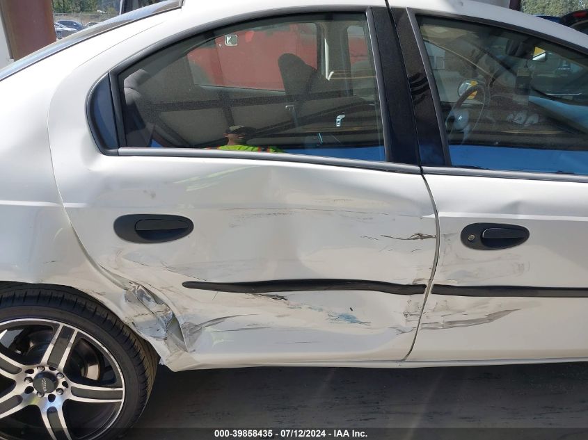 2004 Dodge Neon Se VIN: 1B3ES26C54D636278 Lot: 39858435