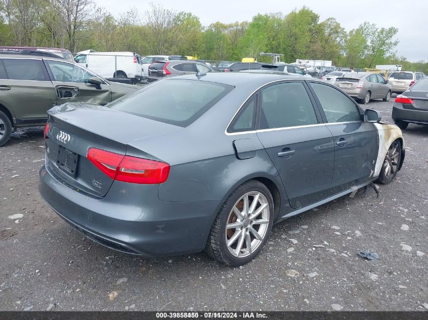 2015 AUDI A4 2.0T PREMIUM - WAUBFAFL8FN038177