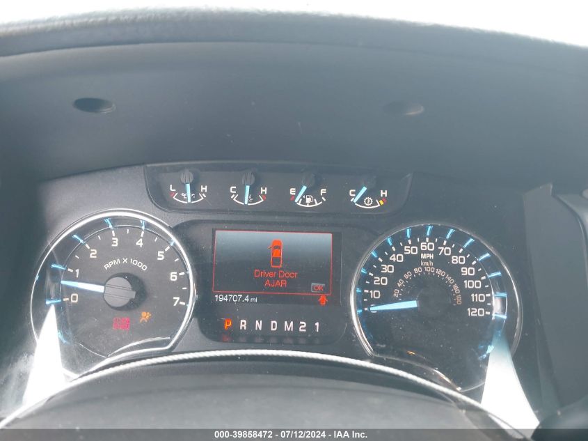 2011 Ford F-150 Xlt VIN: 1FTFW1CF1BKD10275 Lot: 39858472