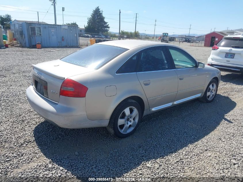 2000 Audi A6 2.7T VIN: WAUED54B0YN058169 Lot: 39858473