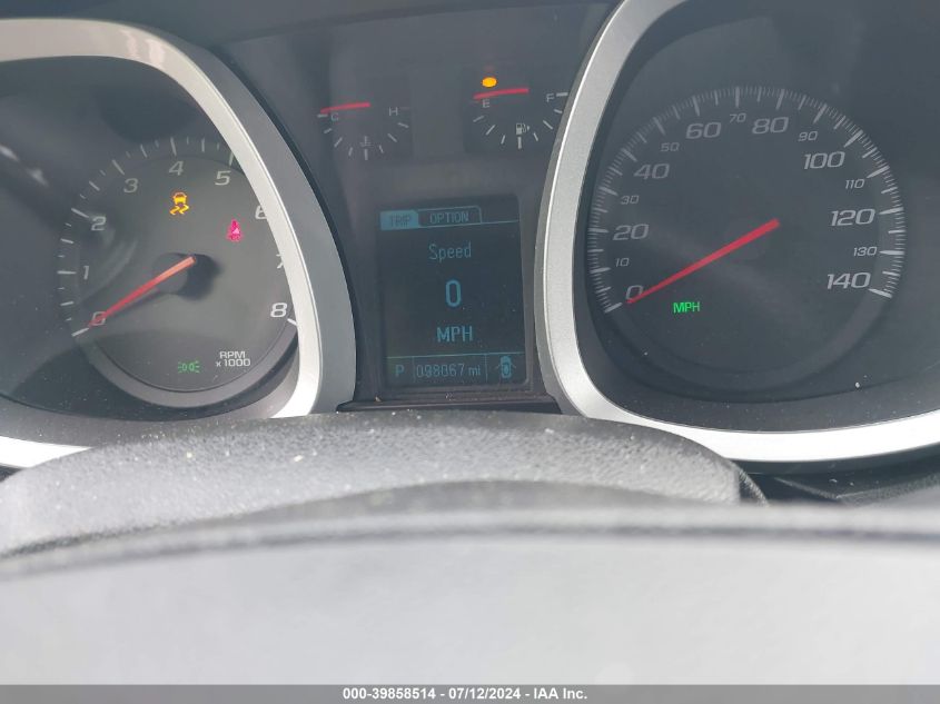 2013 Chevrolet Equinox Ltz VIN: 1GNALFEK8DZ118363 Lot: 39858514