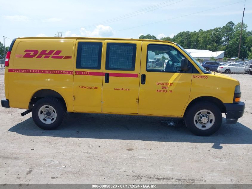 2020 Chevrolet Express Cargo Rwd 2500 Regular Wheelbase Wt VIN: 1GCWGAFG8L1188524 Lot: 39858520