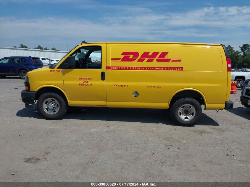 2020 Chevrolet Express Cargo Rwd 2500 Regular Wheelbase Wt VIN: 1GCWGAFG8L1188524 Lot: 39858520