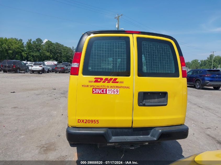 2020 Chevrolet Express Cargo Rwd 2500 Regular Wheelbase Wt VIN: 1GCWGAFG8L1188524 Lot: 39858520