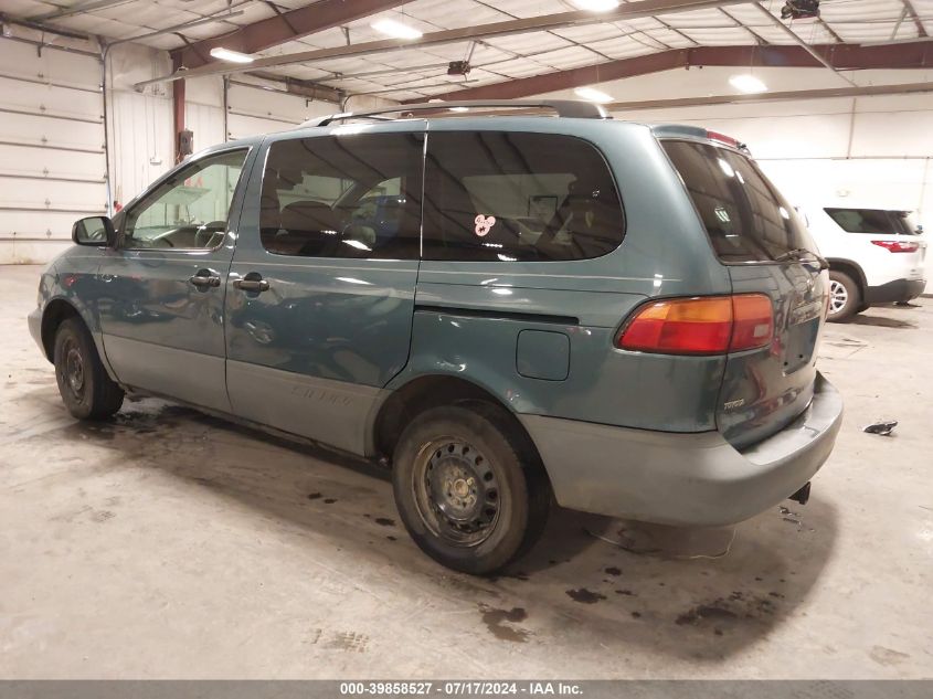 2000 Toyota Sienna Le VIN: 4T3ZF13C2YU297006 Lot: 39858527