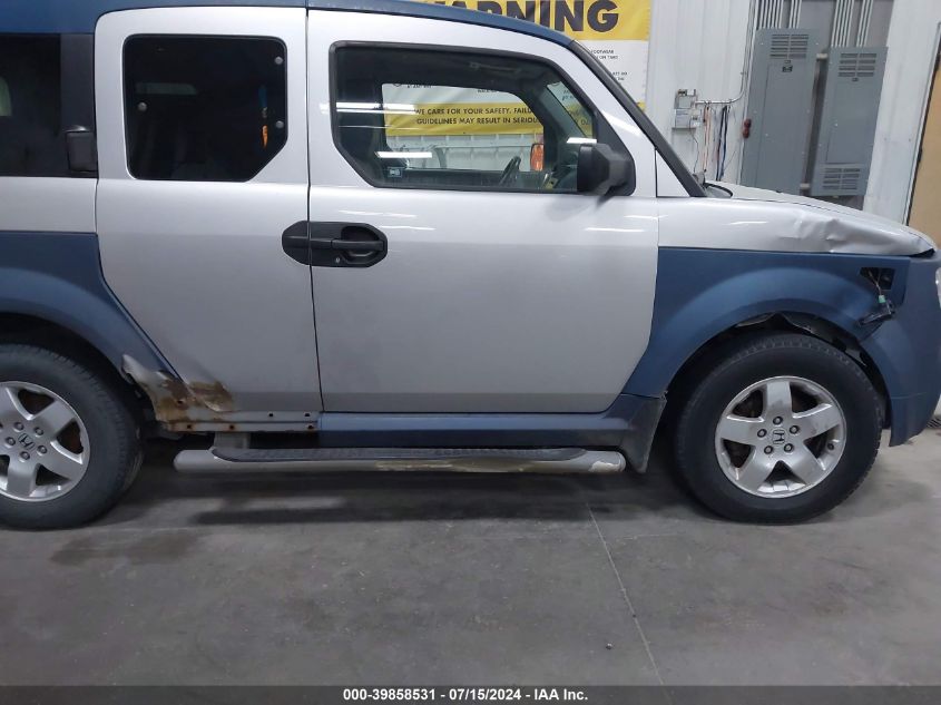2005 Honda Element Ex VIN: 5J6YH28635L013955 Lot: 39858531