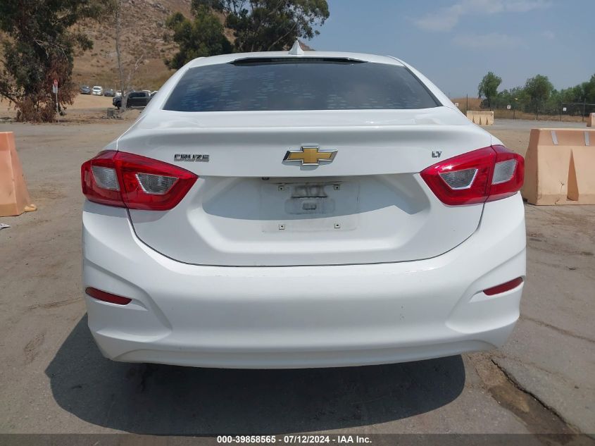 2017 Chevrolet Cruze Lt VIN: 1G1BE5SM1H7226700 Lot: 39858565