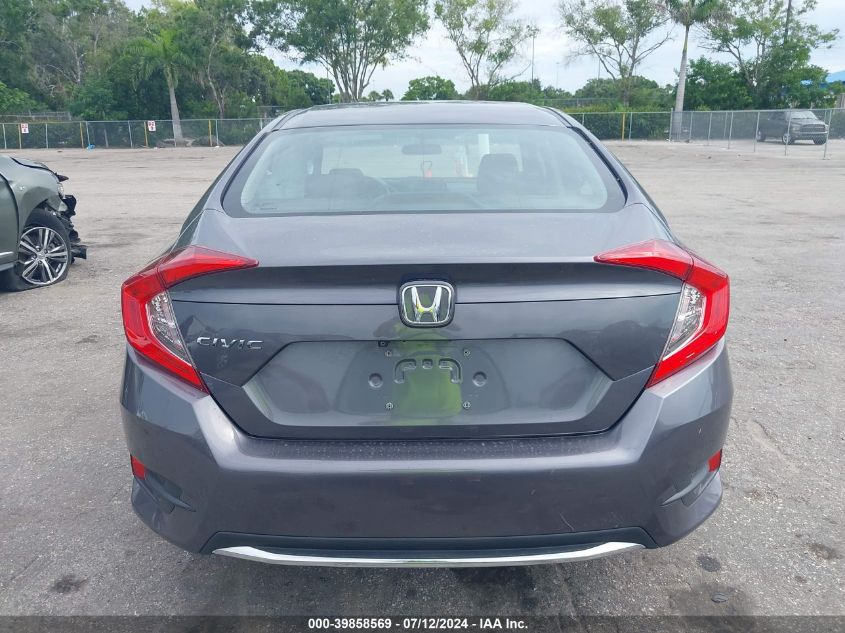 2020 Honda Civic Lx VIN: 2HGFC2F64LH501936 Lot: 39858569