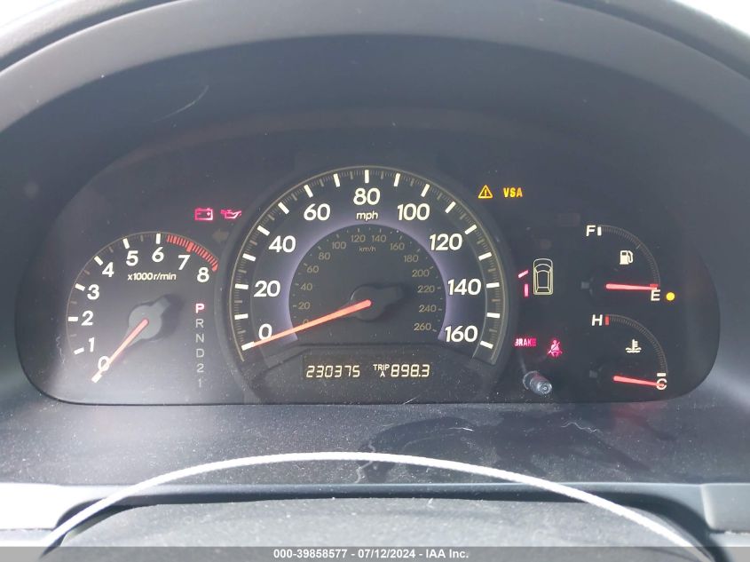 2005 Honda Odyssey Ex VIN: 5FNRL384X5B093500 Lot: 39858577