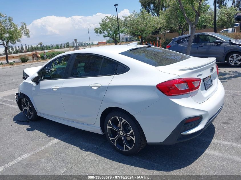 2019 Chevrolet Cruze Lt VIN: 1G1BE5SM8K7130506 Lot: 39858579