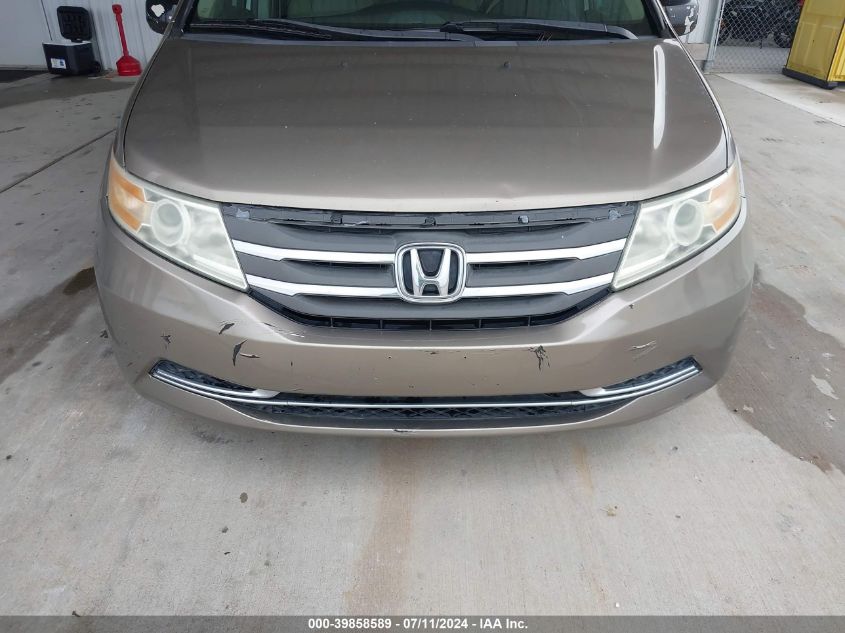 2011 Honda Odyssey Ex-L VIN: 5FNRL5H68BB042571 Lot: 39858589