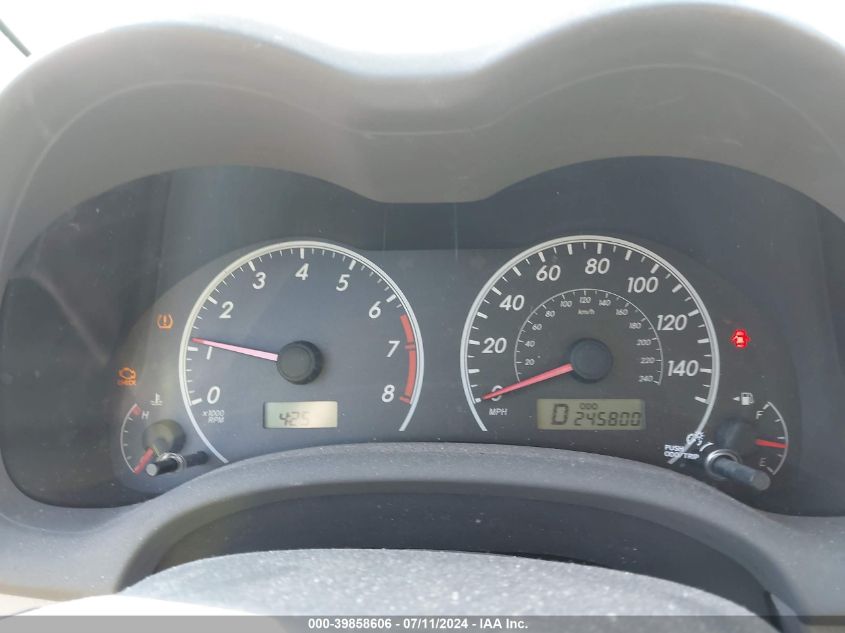 2009 Toyota Corolla Le VIN: 1NXBU40E69Z020870 Lot: 39858606