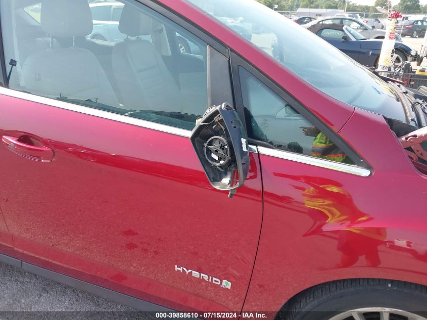 2015 Ford C-Max Hybrid Sel VIN: 1FADP5BU0FL108125 Lot: 39858610