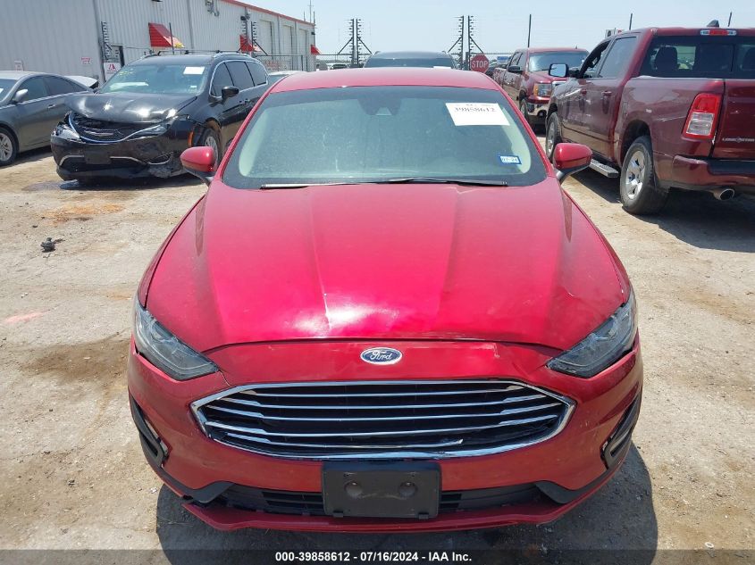 2020 Ford Fusion Se VIN: 3FA6P0HD6LR252357 Lot: 39858612