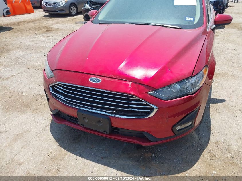 2020 Ford Fusion Se VIN: 3FA6P0HD6LR252357 Lot: 39858612