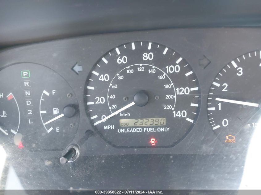 1999 Toyota Camry Le V6 VIN: JT2BF22K3X0147742 Lot: 39858622