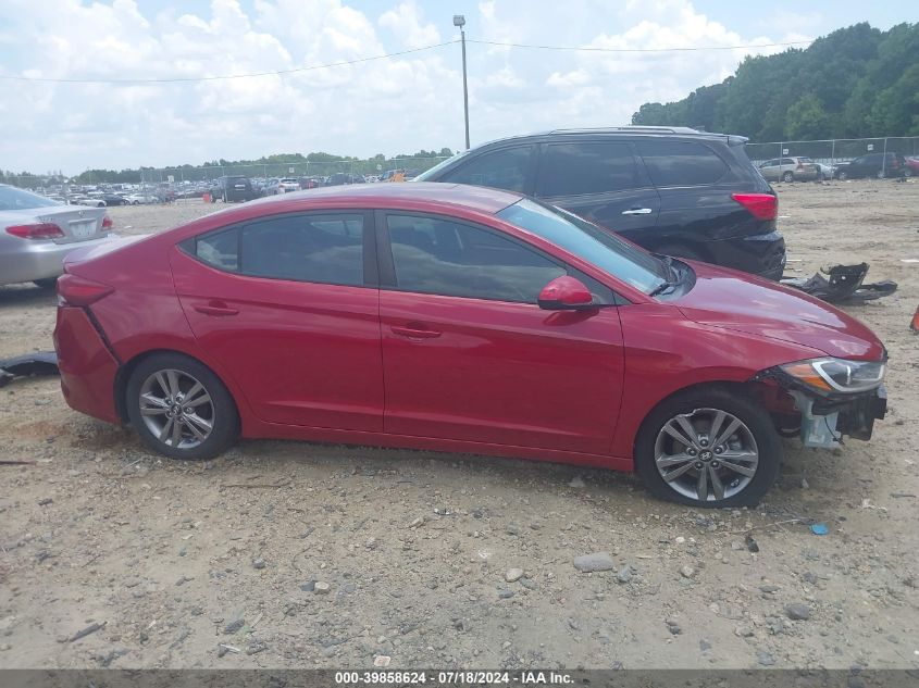 2017 Hyundai Elantra Limited/Se/Value Edition VIN: KMHD74LF0HU159377 Lot: 39858624