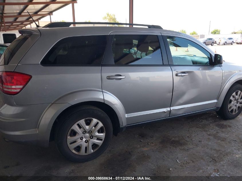 2016 Dodge Journey Se VIN: 3C4PDCAB3GT230620 Lot: 39858634