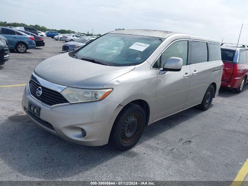 2012 Nissan Quest S VIN: JN8AE2KP0C9033600 Lot: 39858644