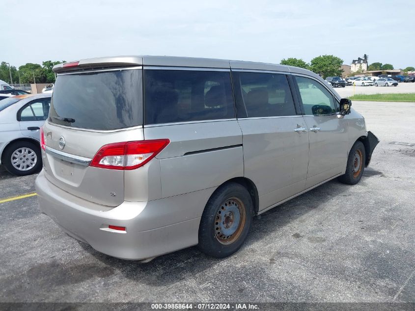 2012 Nissan Quest S VIN: JN8AE2KP0C9033600 Lot: 39858644