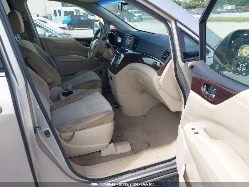 2012 Nissan Quest S VIN: JN8AE2KP0C9033600 Lot: 39858644