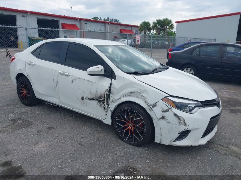 2016 TOYOTA COROLLA LE - 5YFBURHE8GP496375