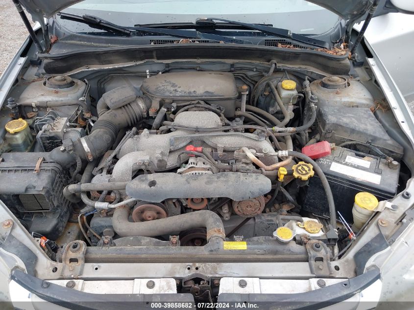 2009 Subaru Impreza 2.5I VIN: JF1GH60649H825073 Lot: 39858682