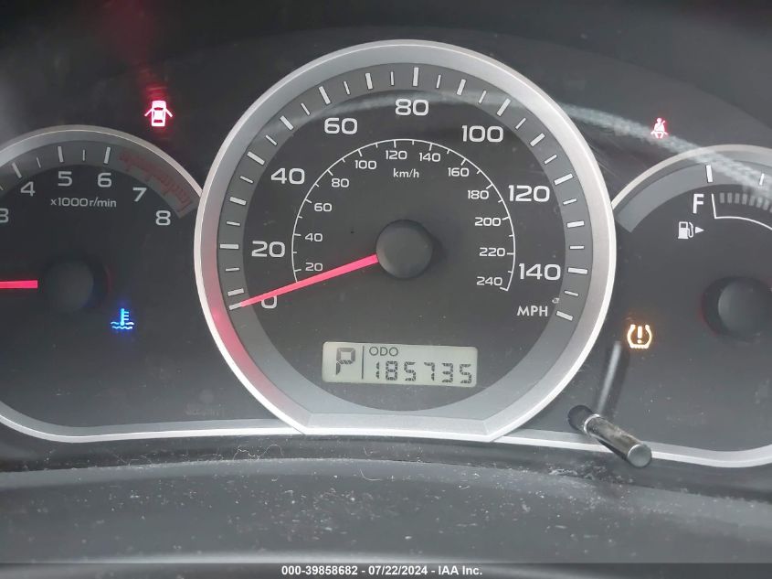 2009 Subaru Impreza 2.5I VIN: JF1GH60649H825073 Lot: 39858682