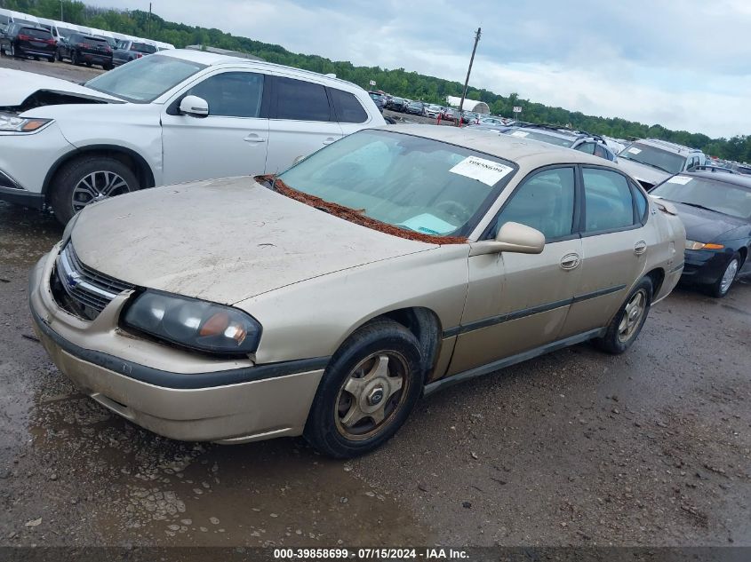 2G1WF52EX49437605 | 2004 CHEVROLET IMPALA