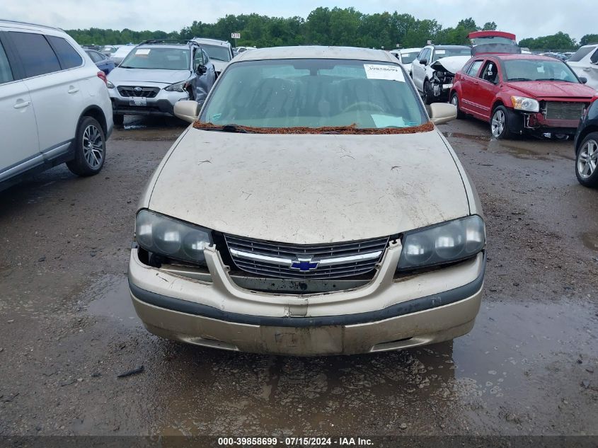 2G1WF52EX49437605 | 2004 CHEVROLET IMPALA