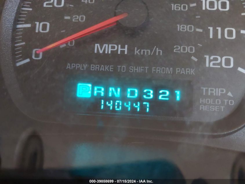 2004 Chevrolet Impala VIN: 2G1WF52EX49437605 Lot: 39858699