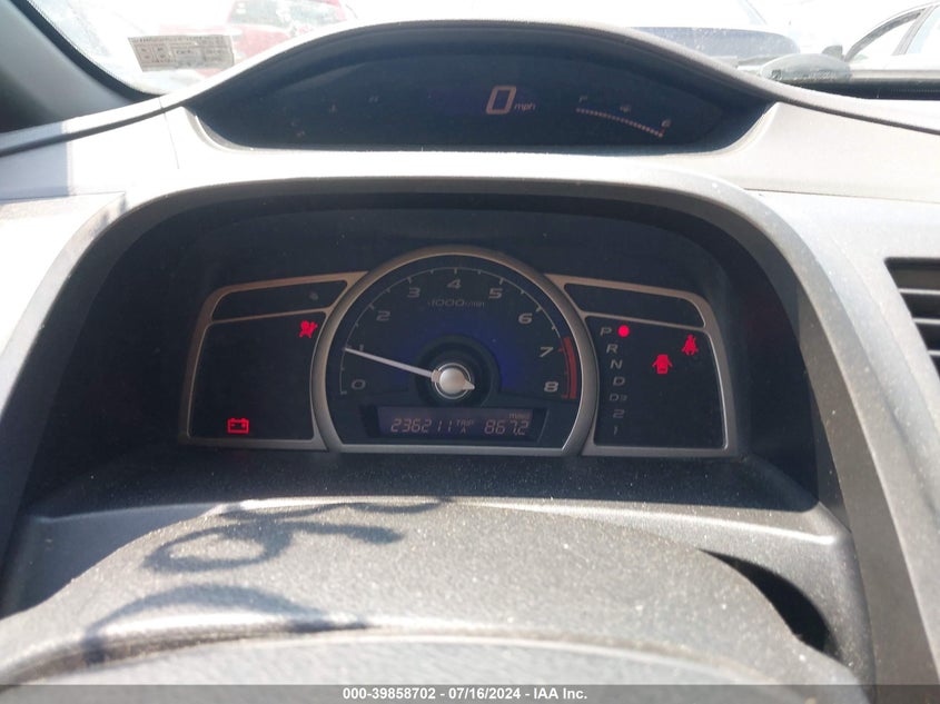 2007 Honda Civic Lx VIN: 1HGFA16587L084644 Lot: 39858702