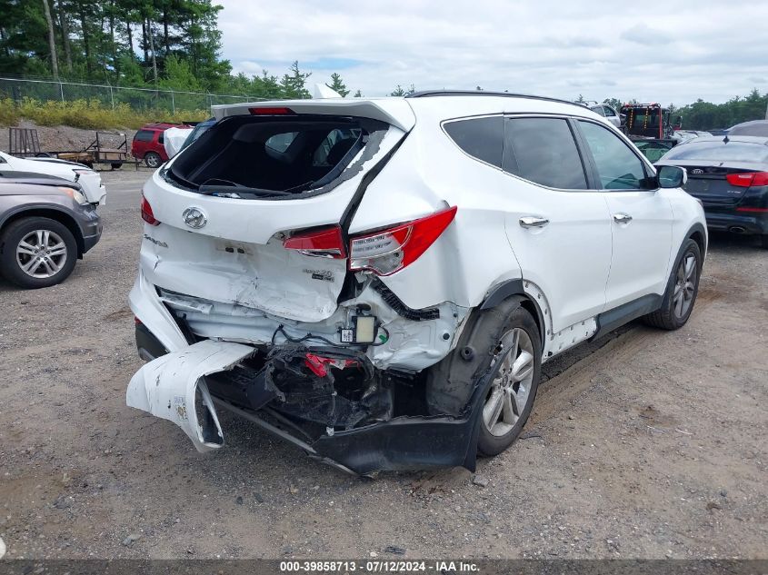 2015 Hyundai Santa Fe Sport 2.0L Turbo VIN: 5XYZWDLAXFG268817 Lot: 39858713