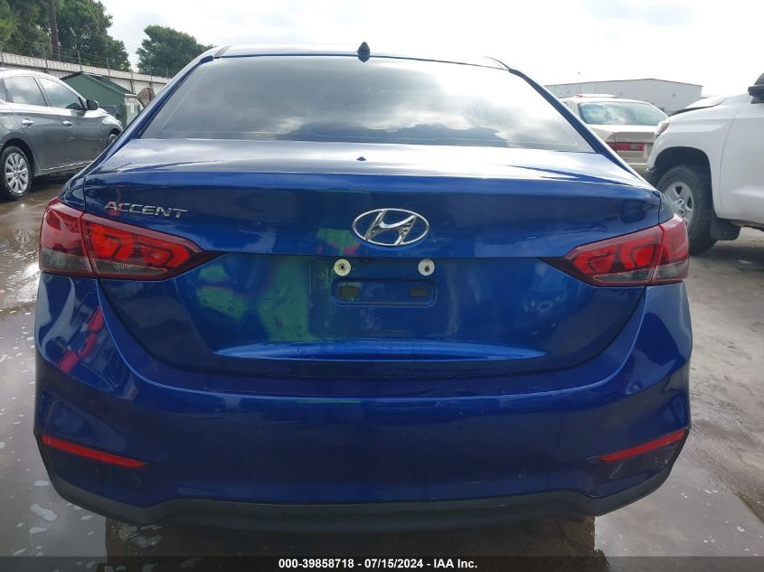 2021 Hyundai Accent Se VIN: 3KPC24A68ME135578 Lot: 39858718