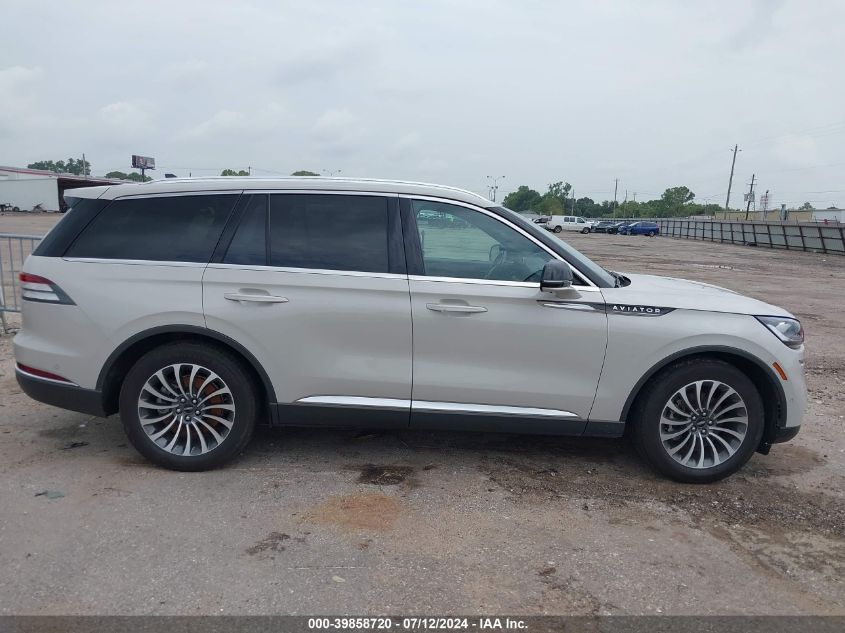 2022 Lincoln Aviator Reserve VIN: 5LM5J7WC1NGL11120 Lot: 39858720