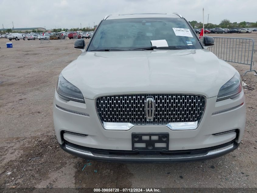 2022 Lincoln Aviator Reserve VIN: 5LM5J7WC1NGL11120 Lot: 39858720