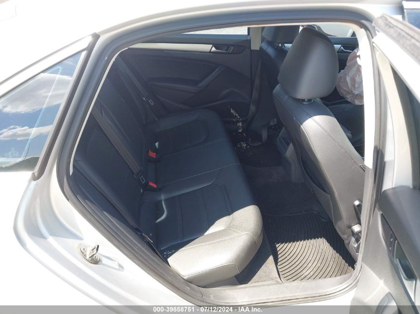 2012 Volkswagen Passat 2.5L Se VIN: 1VWBP7A35CC064153 Lot: 39858751